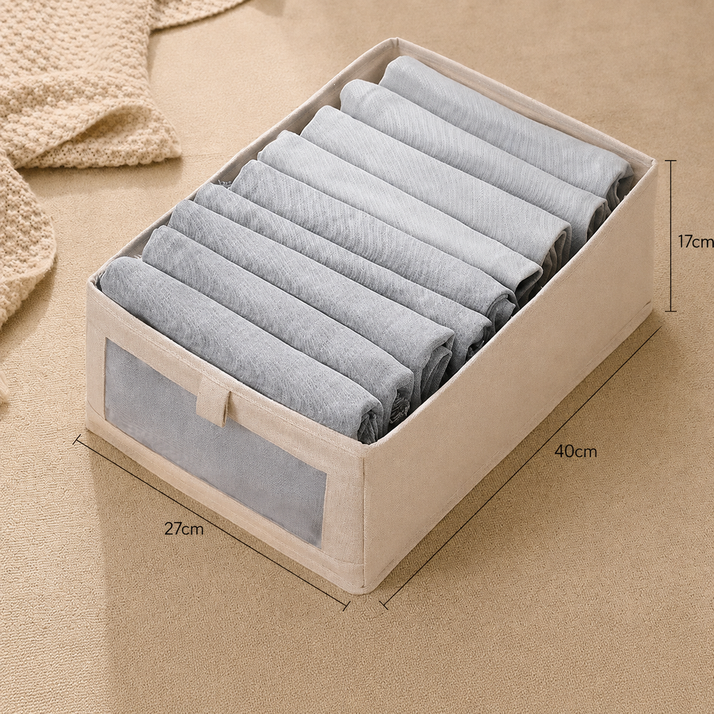 Optimisez facilement vos espaces de rangement avec nos boîtes de rangement pliables, spécialement conçues pour les camping-cars, vans aménagés, caravanes et mobil-homes. Grâce à leurs différents formats, elles permettent d'organiser efficacement vos vêtements