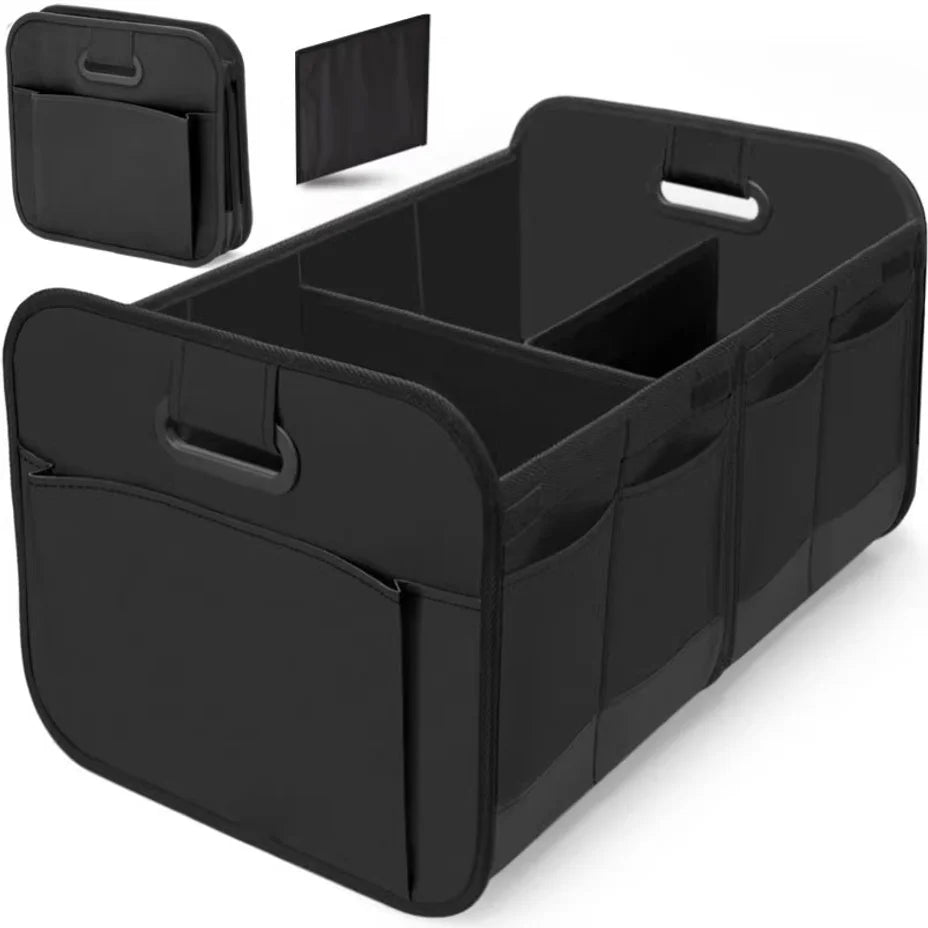 Organisateur de coffre pliable noir 