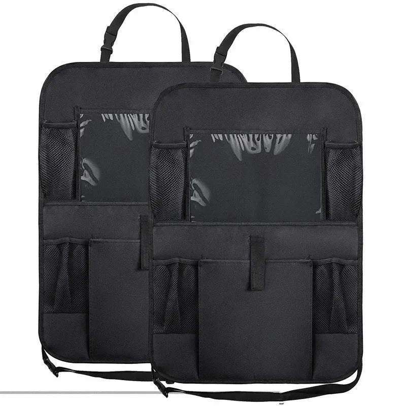 Organisateur de siège, rangement voiture, camping-car et van, 2 pièces.