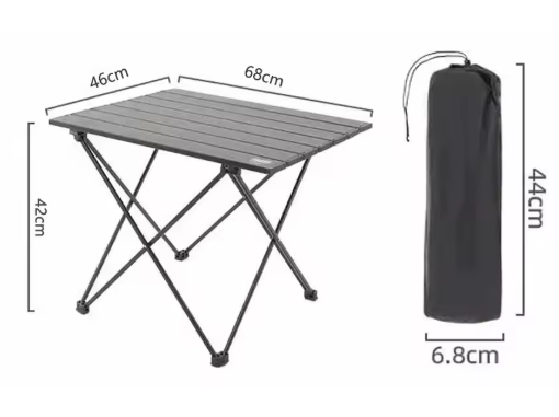 Table de camping grand et pratique à transporter 